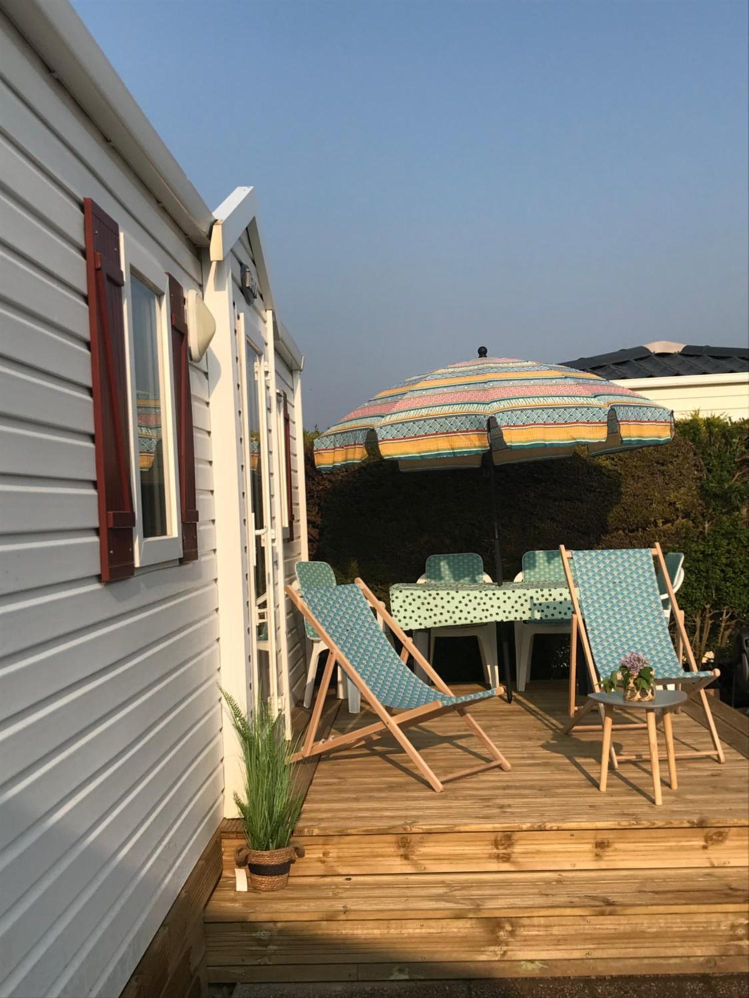 Mobil Home Montmartin-sur-Mer Экстерьер фото